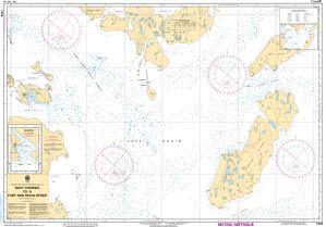 CHS Nautical Chart 7486: Navy Channel to/à Fury and Hecla Strait