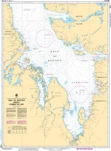 CHS Nautical Chart 7502: Gulf of Boothia and/et Committee Bay