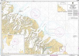 CHS Nautical Chart 7565: Clyde Inlet to/à Cape Jameson