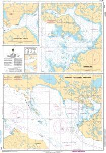 CHS Nautical Chart 7750: Approaches to/Approches à Cambridge Bay
