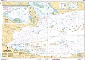 CHS Nautical Chart 7777: Coronation Gulf Western Portion/Partie Ouest