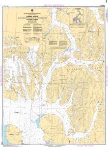CHS Nautical Chart 7940: Eureka South and Southern Approaches/et Les Approches Du Sud Including/y Compris Baumann Fiord
