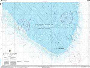 CHS Nautical Chart 8010: Grand Bank/Grand Banc Southern Portion/Partie Sud