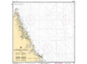 CHS Nautical Chart 8046: Button Islands to/à Cod Island