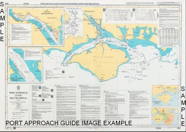 British Admiralty Nautical Chart 8016: Port Approach Guide Rotterdam Nieuwe Maas
