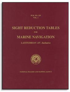 Sight Reduction Tables 229 Vol.5 Latitudes 60 - 75, Inclusive