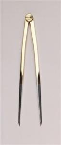7" Straight Brass Divider
