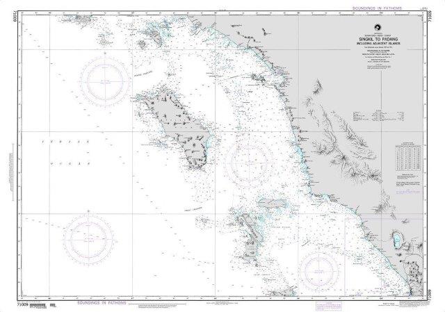 NGA Chart 71009: Singkil to Padang including Adjacent Islands (OMEGA)