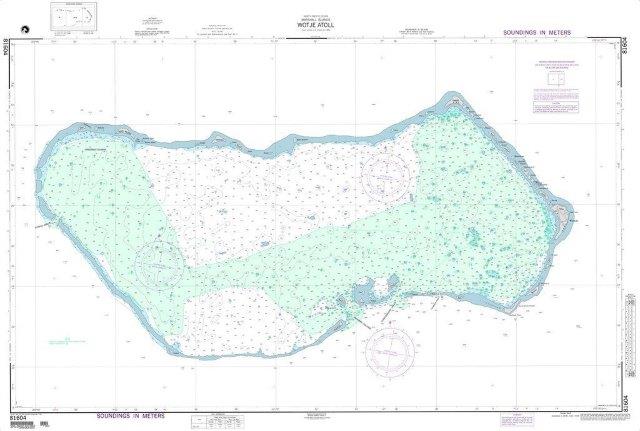 NGA Chart 81604: Wotje Atoll (Marshall Islands)