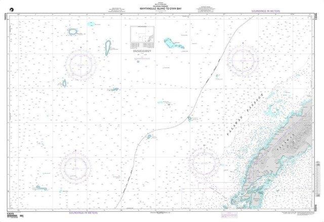NGA Chart 93046: Mantangule Island to Eran Bay (Palawan Passage)