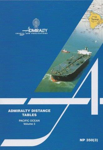 Admiralty Distance Tables Vol. 3, Pacific Ocean