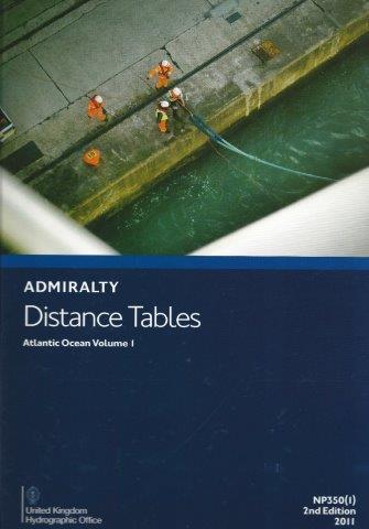 Admiralty Distance Tables Vol. 1, Atlantic Ocean