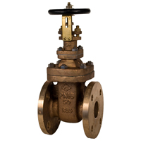 PN16 Bronze Gate Bolted Bonnet Valve - Size 125