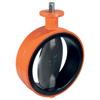Series EVS Wafer Butterfly Valve, DN350, PN16, Gear Operated