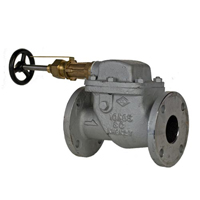 5K Cast Steel Vertical Storm Valve - 200