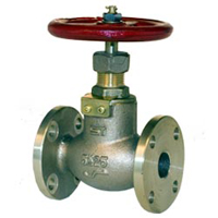 5K Bronze SDNR Globe Valve - 15
