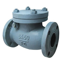 5K Cast Iron Swing Check Valve - 125