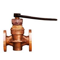 5K Bronze Cocks Valve - 2 Way - 50