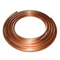 Soft Pancake Copper Coils - 6.0 mm O.D. x 0.8 mm Wall Thickness