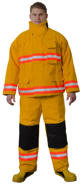 Offshore Firefighter Coat, NFPA 30", Large