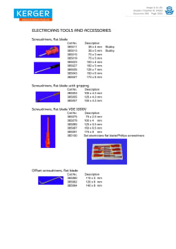 縮略圖的054552 - 094 - kerger catalog.pdf規範表