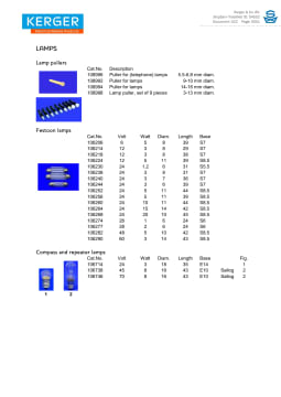 縮略圖的054552 - 022 - kerger catalog.pdf規範表