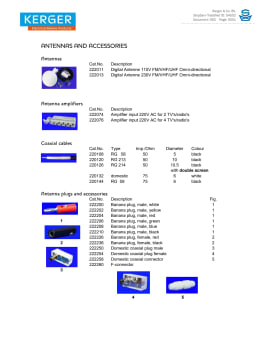 縮略圖的054552 - 063 - kerger catalog.pdf規範表