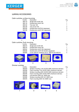 縮略圖的054552 - 104 - kerger catalog.pdf規範表