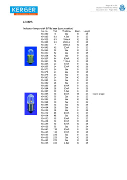 縮略圖的054552 - 014 - kerger catalog.pdf規範表