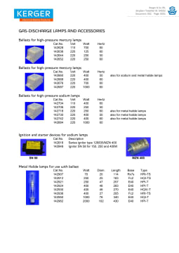 縮略圖的054552 - 052 - kerger catalog.pdf規範表