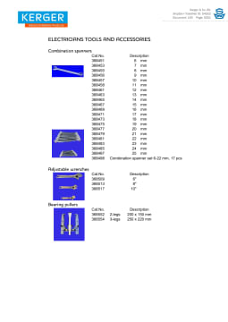 縮略圖的054552 - 100 - kerger catalog.pdf規範表