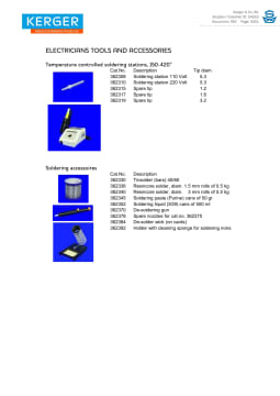 縮略圖的054552 - 092 - kerger catalog.pdf規範表