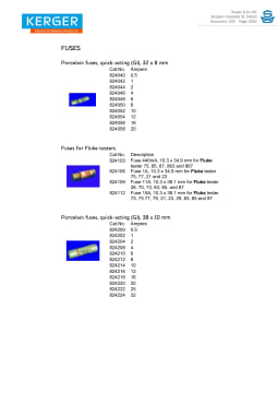 縮略圖的054552 - 205 - kerger catalog.pdf規範表