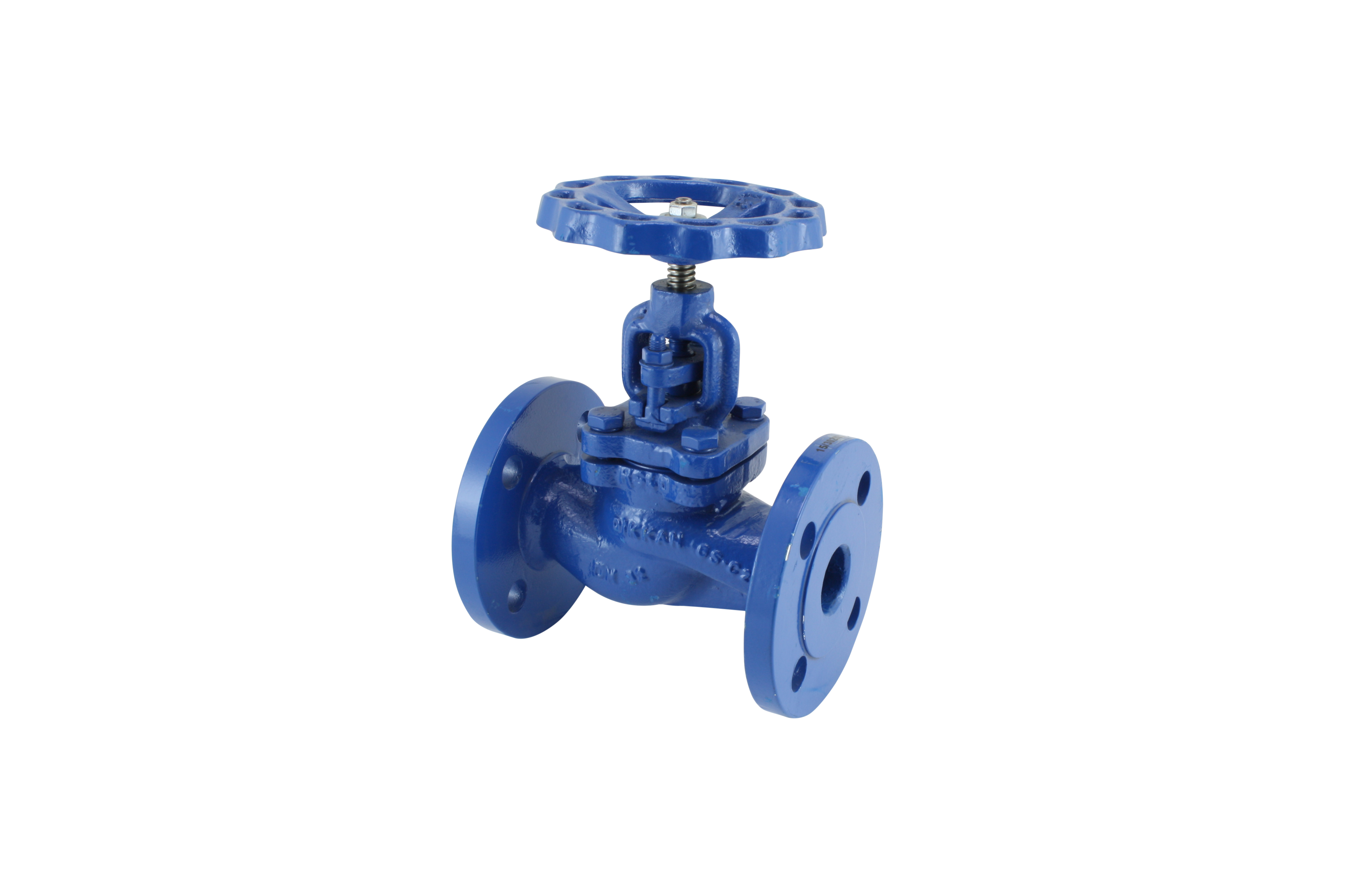 755328 GLOBE VALVE DIN CARBON STEEL, FLANGED PN25/40 417 25MM IMPA