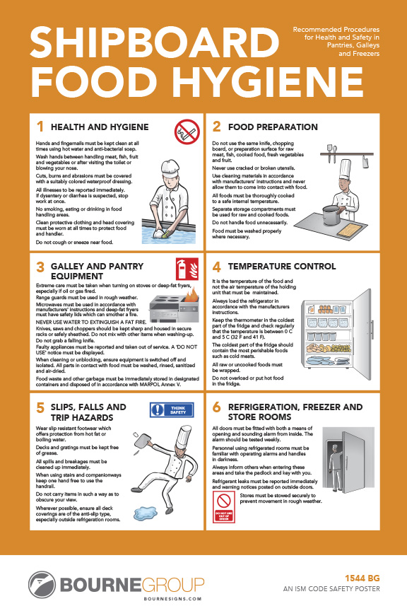 Shipboard Food Hygiene 300mm x 457mm
