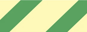 Green Striped Photoluminescent Tape (40mm x 10m)