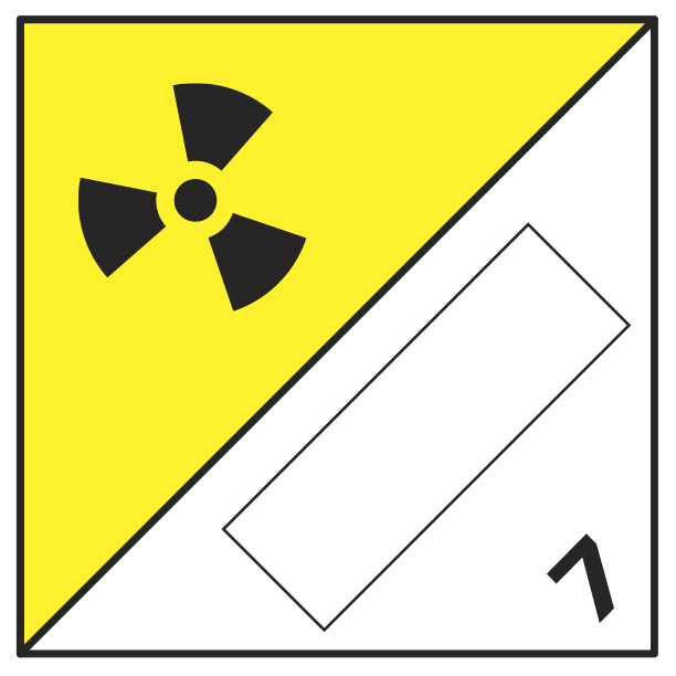 Hazard Diamond (7) 250mm x 250mm