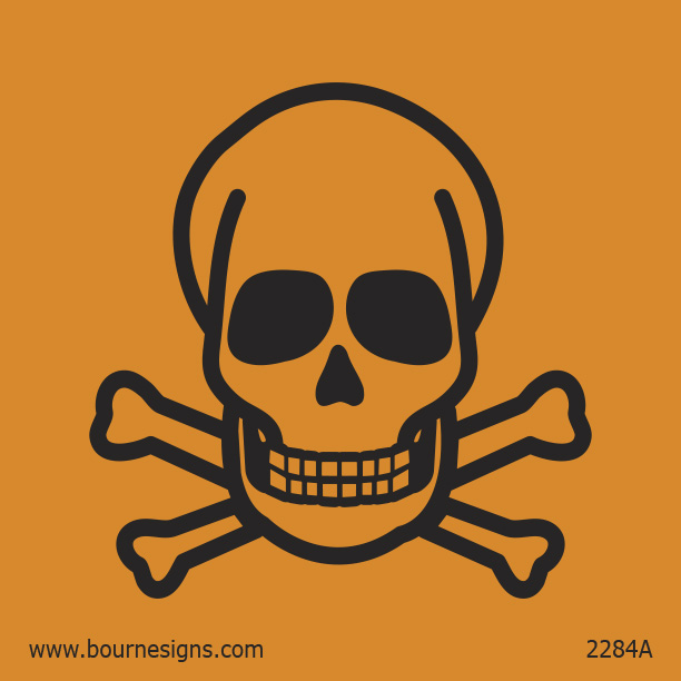 Toxic 100mm x 100mm
