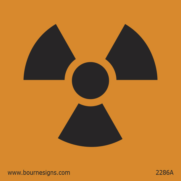 Radioactive Substances 100mm x 100mm