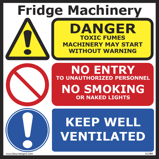 Fridge Machinery 300mm x 300mm