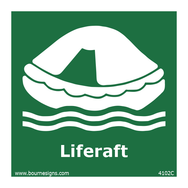Liferaft 150mm x 150mm