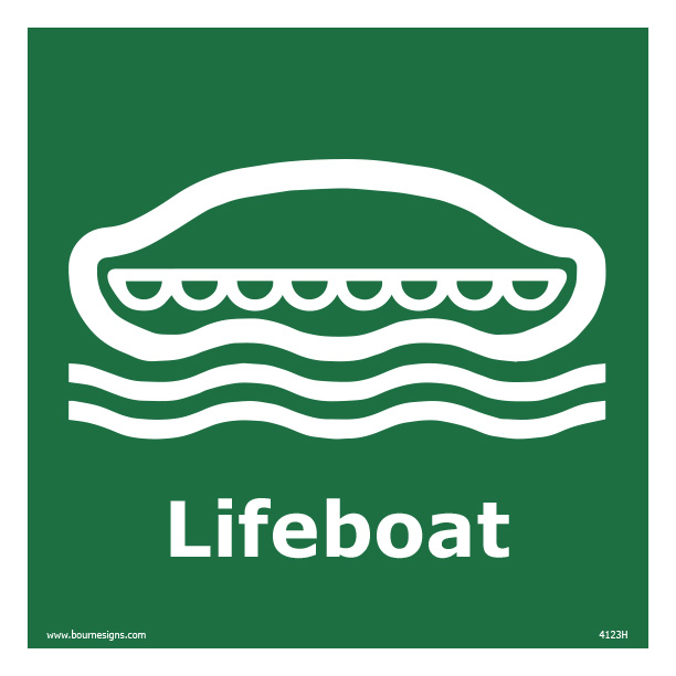Lifeboat 300mm x 300mm