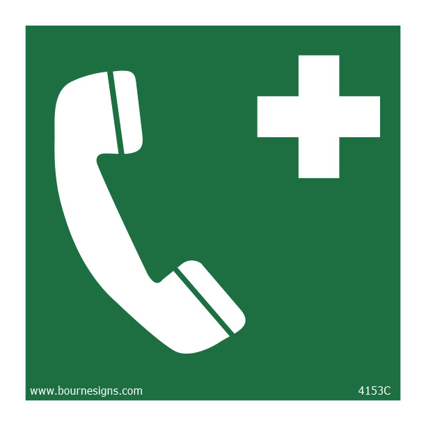 Emergency Telephone 150mm x 150mm