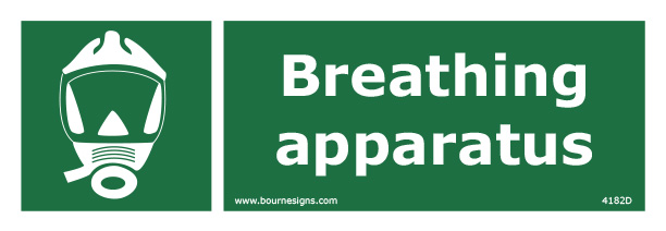 Breathing Apparatus 300mm x 100mm
