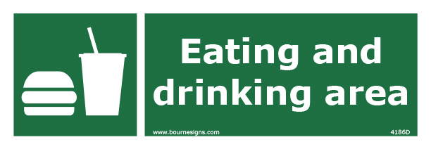 Eating and Drinking Area 300mm x 100mm