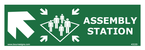 Assembly Station (Left and Diagonal Up) 300mm x 100mm