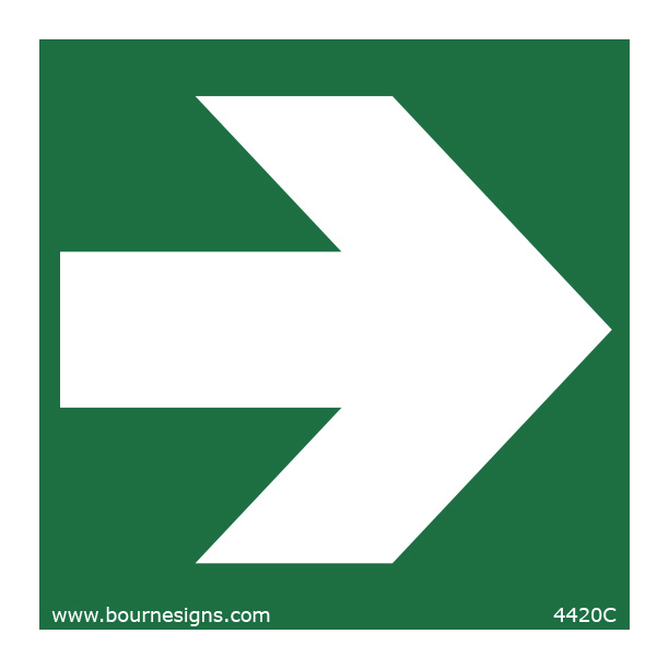 Arrow 150mm x 150mm
