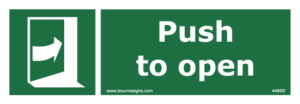 Push to Open 300mm x 100mm