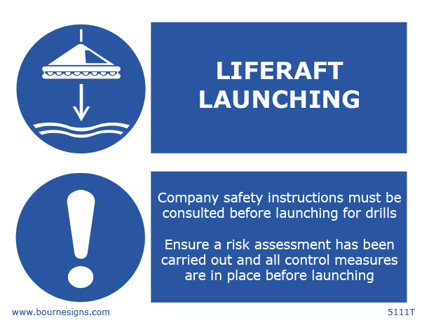 Liferaft Launching Procedure 200mm x 150mm