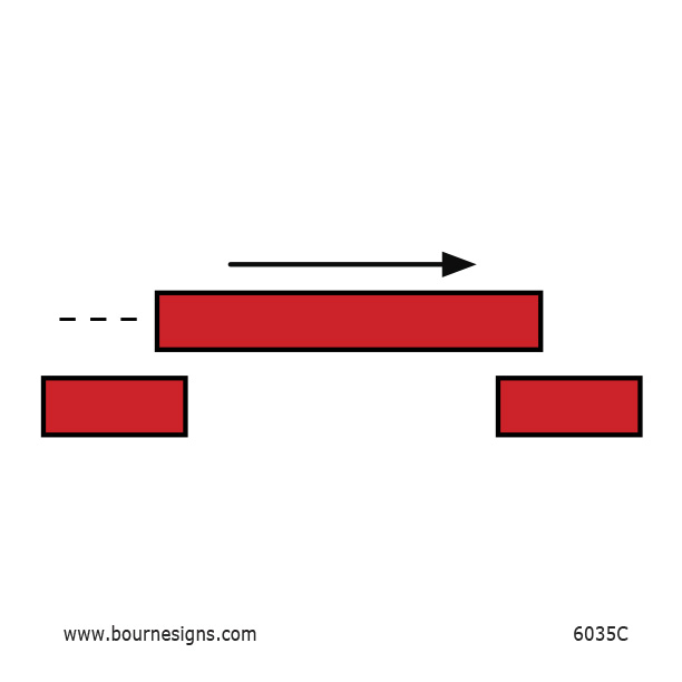 336035 FIRE CNTRL SIGN 'A'CLASS FIRE, DOOR(SLD) SELFCLOSING150X150MM
